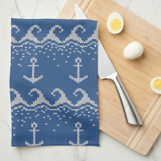 SeeStrick-Muster Geschirrtuch (Viertel Falte)