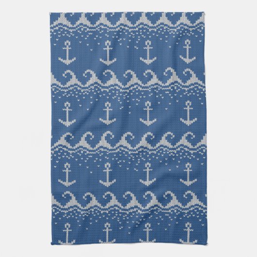 SeeStrick-Muster Geschirrtuch (Vertikal)