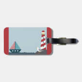 Seeszene Gepäckanhänger (Rückseite horizontal)