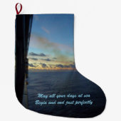 Seetageswünsche Großer Weihnachtsstrumpf (Vorderseite)