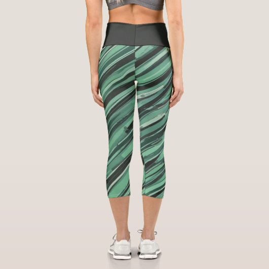 Seetang Capri Leggings (Rückseite)