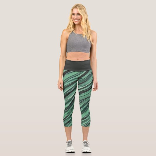 Seetang Capri Leggings (Vorderseite)