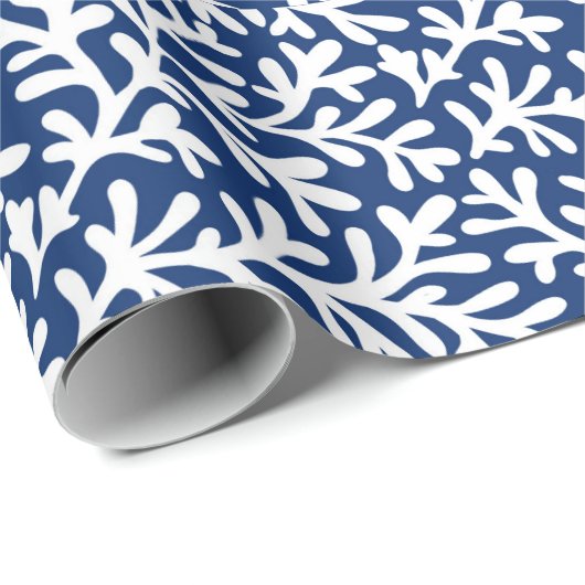 Seetang Geschenkpapier (Rolleneckpunkt)