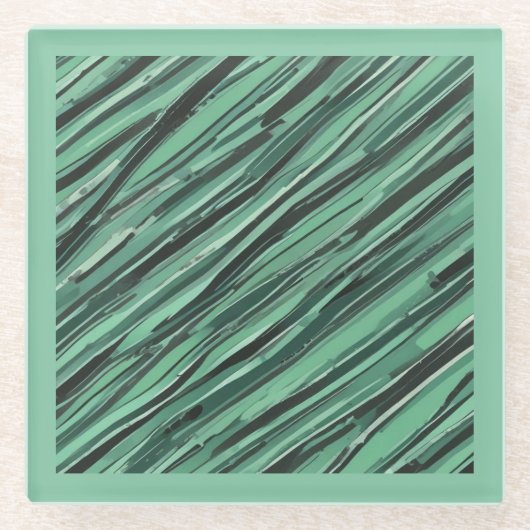 Seetang Glasuntersetzer (Vorderseite)