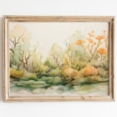 Seetang & Kelp Garden Wasserfarbe Poster