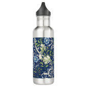 Seetang (Vintages Blumenmuster) (William Morris) Edelstahlflasche (Links)