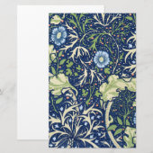 Seetang (von William Morris) Briefpapier (Vorne/Hinten)