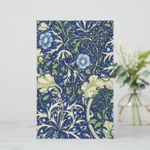 Seetang (von William Morris) Briefpapier (Stehend Vorderseite)