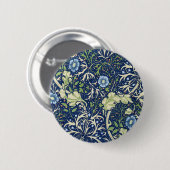 Seetang (von William Morris) Button (Vorne & Hinten)