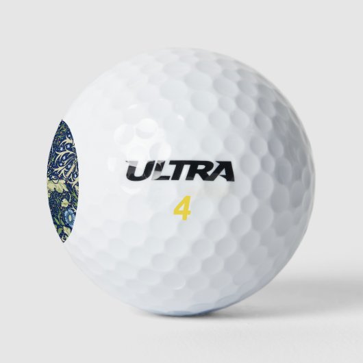 Seetang (von William Morris) Golfball (Logo)