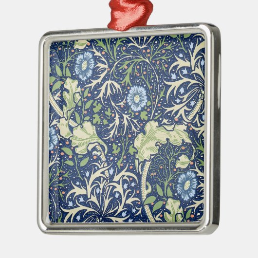 Seetang (von William Morris) Keramik Ornament (Links)