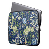 Seetang (von William Morris) Laptopschutzhülle (Vorderseite Links)