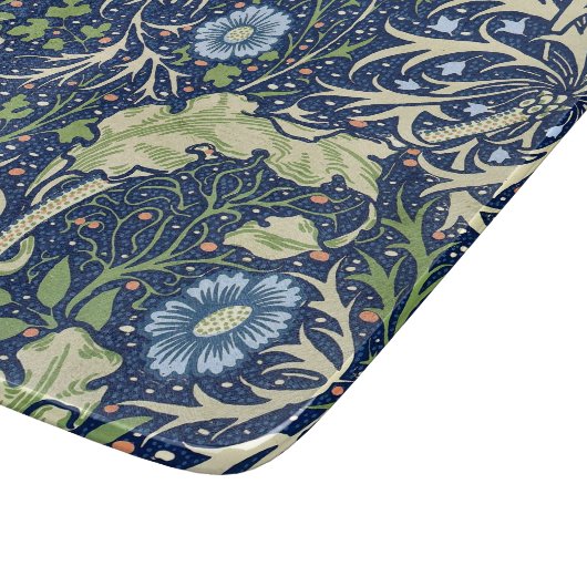 Seetang (von William Morris) Schneidebrett (Ecke)