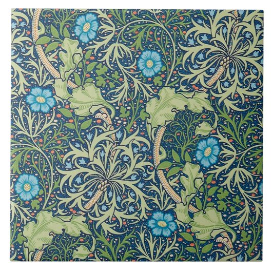 Seetang, William Morris Fliese (Vorderseite)
