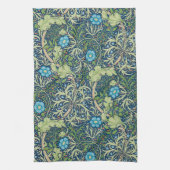 Seetang, William Morris Geschirrtuch (Vertikal)