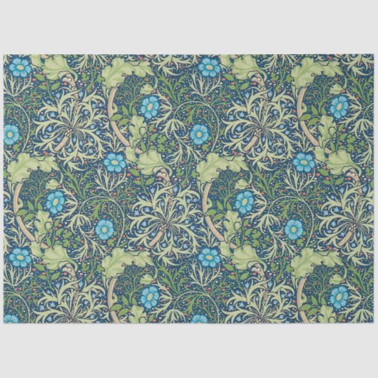 Seetang, William Morris Seidenpapier (Vorderseite)