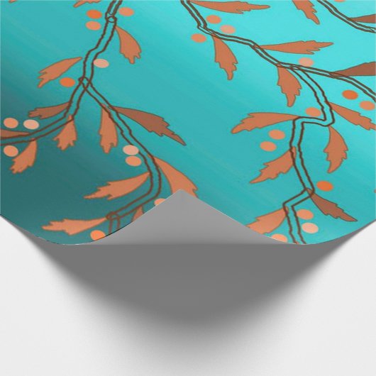 Seetang-Wrapping-Papier Geschenkpapier (Ecke)