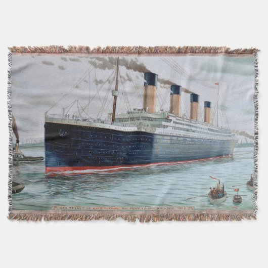Seetests der RMS Titanic Decke (Vorderseite)