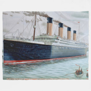 Seetests der RMS Titanic Fleecedecke
