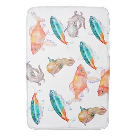 Seeteufel Badematte (Vorderseite Vertikal)