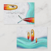 Seeteufel Elegante Visitenkarte (Vorne/Hinten)