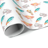 Seeteufel Geschenkpapier (Rolleneckpunkt)