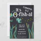 Seeteufel Hochsee Geburtstag Einladung (Vorderseite)