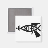 Seeteufel Magnet (Vorderseite/Rückseite)