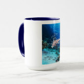 Seeteufel oder Seemeilen, Seefische der Ocean Reef Tasse (Vorderseite Links)