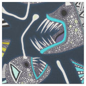 Seeteufel Stoff (Nahaufnahme)