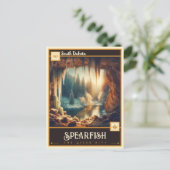 Seeteufel, Süddakota | VINTAG Postkarte (Stehend Vorderseite)