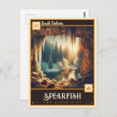 Seeteufel, Süddakota | VINTAG Postkarte (Vorne/Hinten)