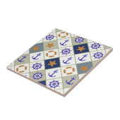 Seethema-Muster 2 Fliese (Seite)