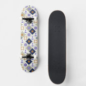 Seethema-Muster 2 Skateboard (Vorderseite)