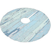 Seetreibholz Polyester Weihnachtsbaumdecke (Schrägansicht)