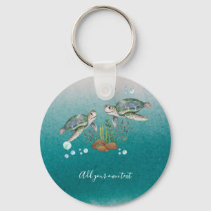 SEETURTLES Personalisiert Schlüsselanhänger