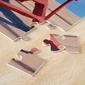 Seeufer am Morgen | Friedliche Berglandschaft Puzzle (Seite)