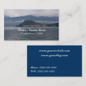 Seeufer-Ansichten Visitenkarte (Vorne/Hinten)