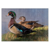 Seeufer, Holzente Schneidebrett (Vorderseite)