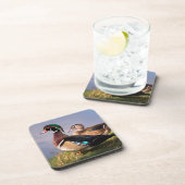 Seeufer, Holzente Untersetzer (Rechte Seite)