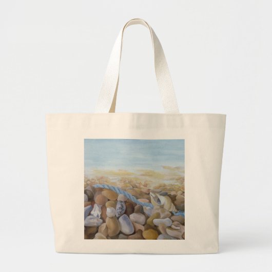 Seeufer Jumbo Stoffbeutel (Vorne)