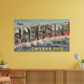 Seeufer, Ohio - See Erie - Großer Brief Leinwanddruck (Insitu (Wohnzimmer))