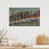 Seeufer, Ohio - See Erie - Großer Brief Poster (Küche)