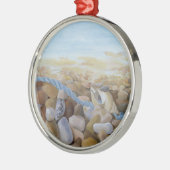 Seeufer Ornament Aus Metall (Links)