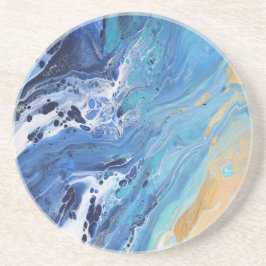 Seeufer Sandstein Untersetzer