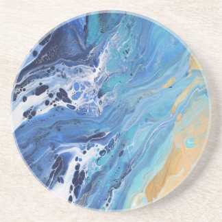 Seeufer Sandstein Untersetzer