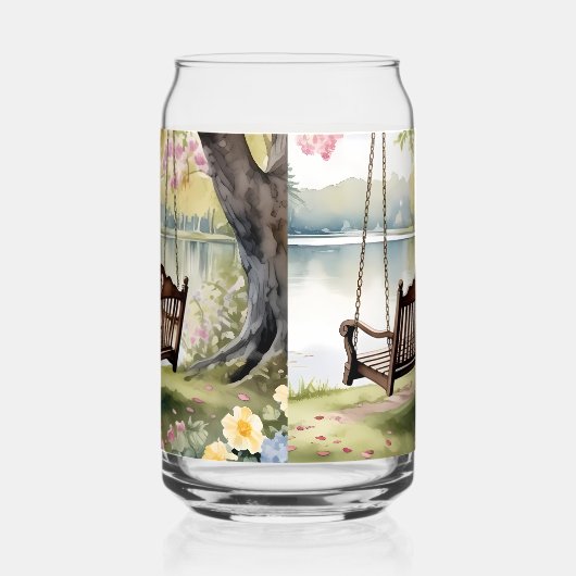 Seeufer Swing im Romantik Dosenglas (Rechts)