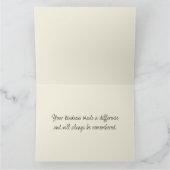 Seeufer Swing im Romantik Karte (Innenseite)