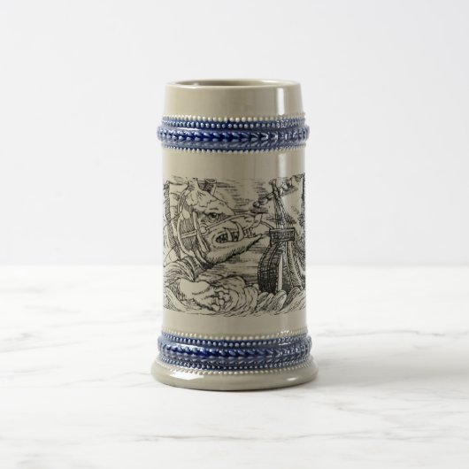 Seeungeheuer Bierglas (Mittel)