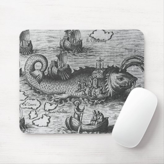 Seeungeheuer-/Geschöpf-/Kraken Mousepad (Mit Mouse)